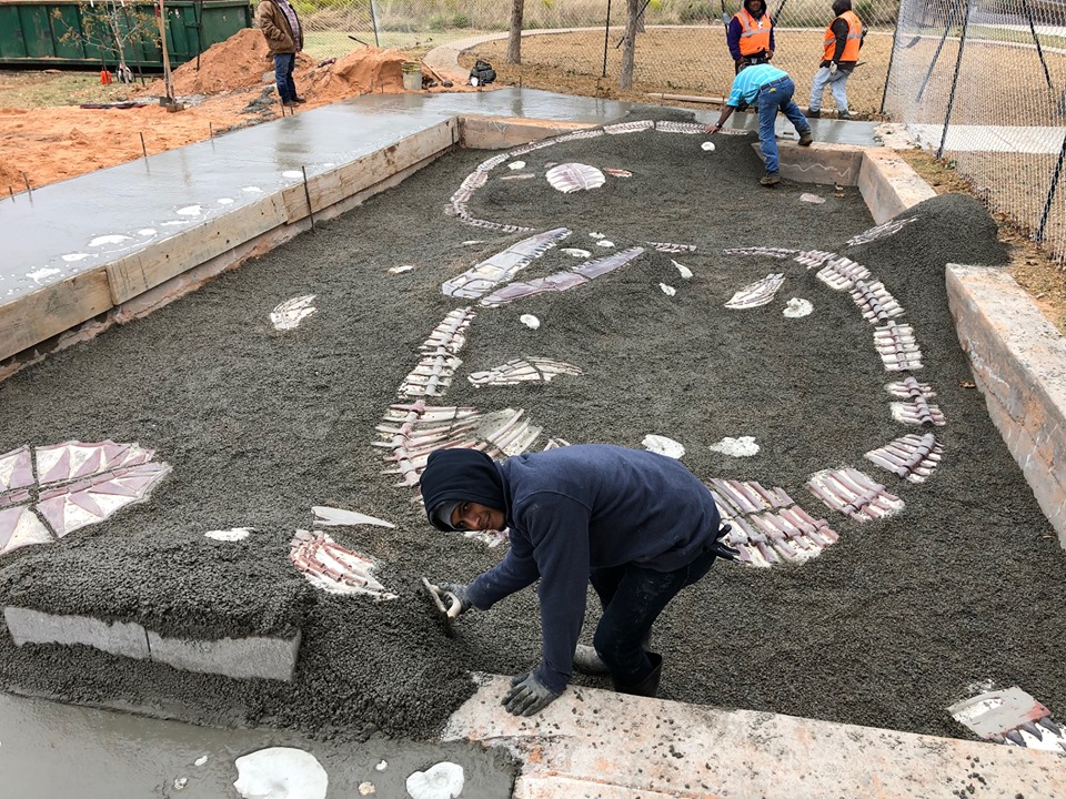 image of mosassaurus dig pit for children
